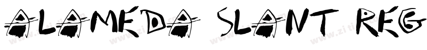 Alameda Slant Regula字体转换